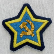 Нарукавный знак политического состава РКМ, обр. 1936 г.